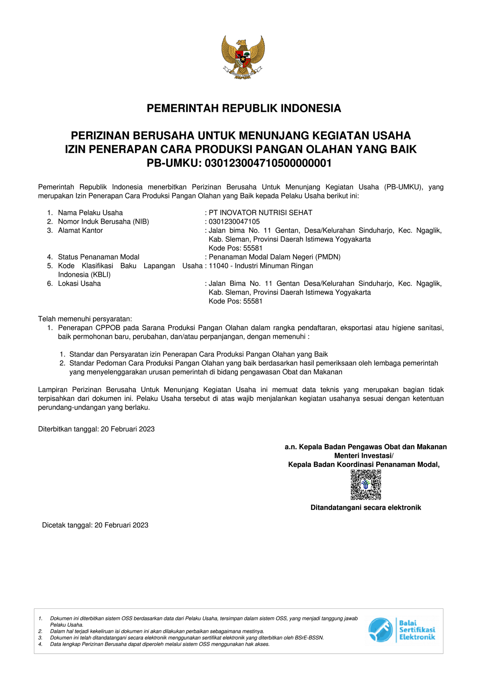 IP CPPOB 11040 Industri Minuman Ringan- minuman serbuk_001
